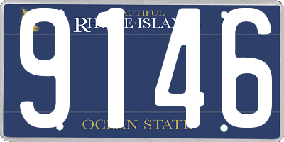 RI license plate 9146