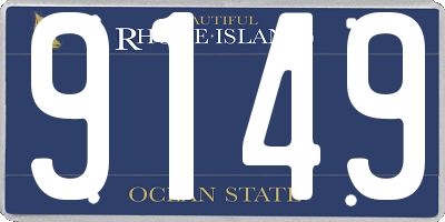 RI license plate 9149