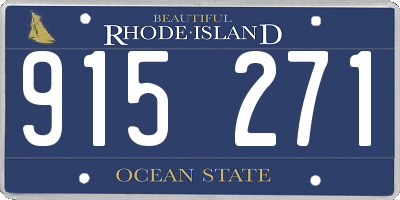RI license plate 915271