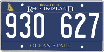 RI license plate 930627