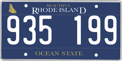 RI license plate 935199