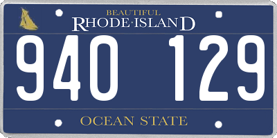 RI license plate 940129