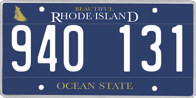 RI license plate 940131