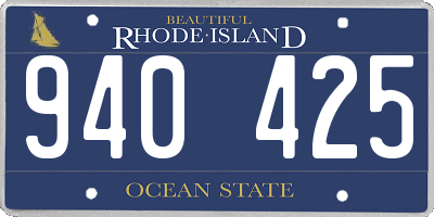 RI license plate 940425
