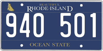 RI license plate 940501