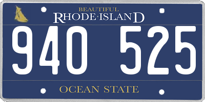 RI license plate 940525