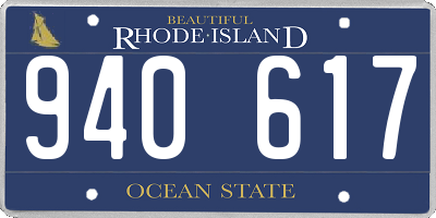 RI license plate 940617