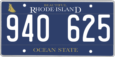 RI license plate 940625