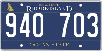 RI license plate 940703