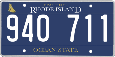 RI license plate 940711