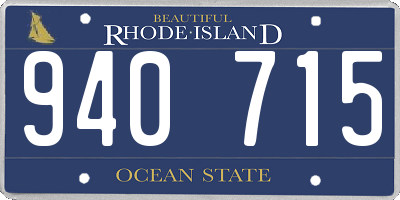 RI license plate 940715