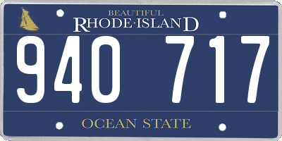 RI license plate 940717