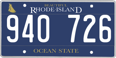 RI license plate 940726