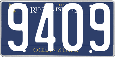 RI license plate 9409