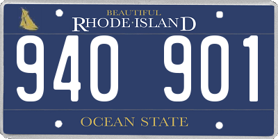 RI license plate 940901