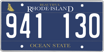 RI license plate 941130