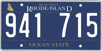 RI license plate 941715