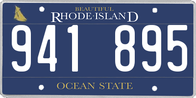RI license plate 941895