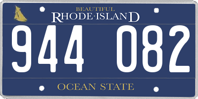 RI license plate 944082