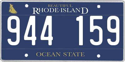RI license plate 944159