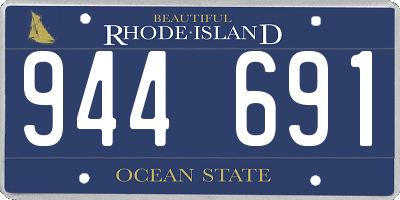 RI license plate 944691