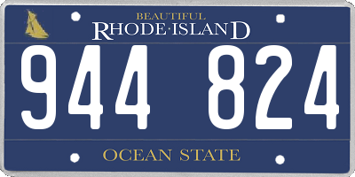 RI license plate 944824