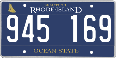 RI license plate 945169