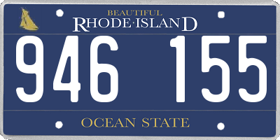 RI license plate 946155