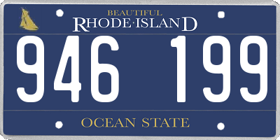 RI license plate 946199
