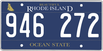 RI license plate 946272