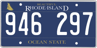 RI license plate 946297