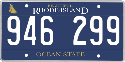 RI license plate 946299