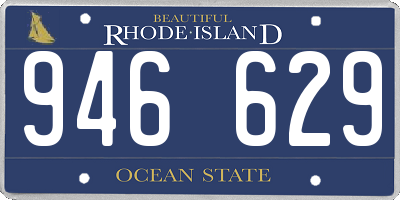 RI license plate 946629