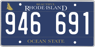 RI license plate 946691