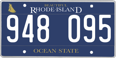 RI license plate 948095