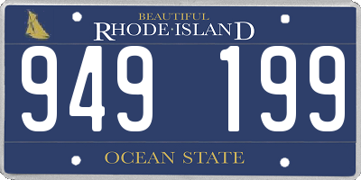 RI license plate 949199