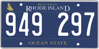 RI license plate 949297