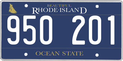 RI license plate 950201