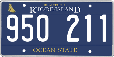 RI license plate 950211
