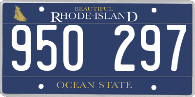 RI license plate 950297