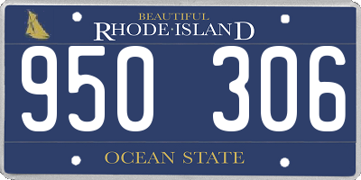 RI license plate 950306