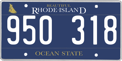 RI license plate 950318