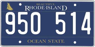 RI license plate 950514