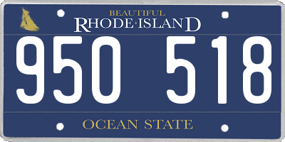 RI license plate 950518