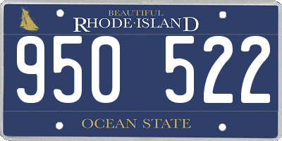 RI license plate 950522