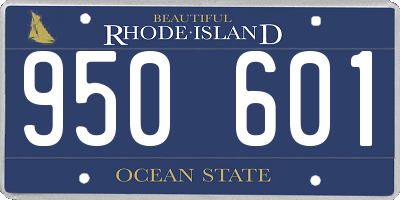 RI license plate 950601