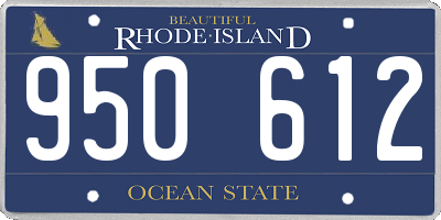 RI license plate 950612
