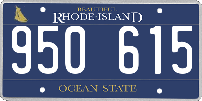 RI license plate 950615