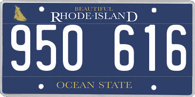 RI license plate 950616
