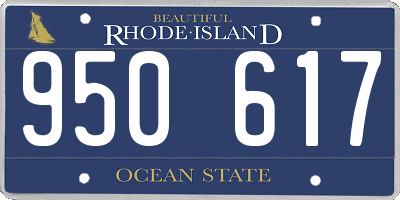RI license plate 950617